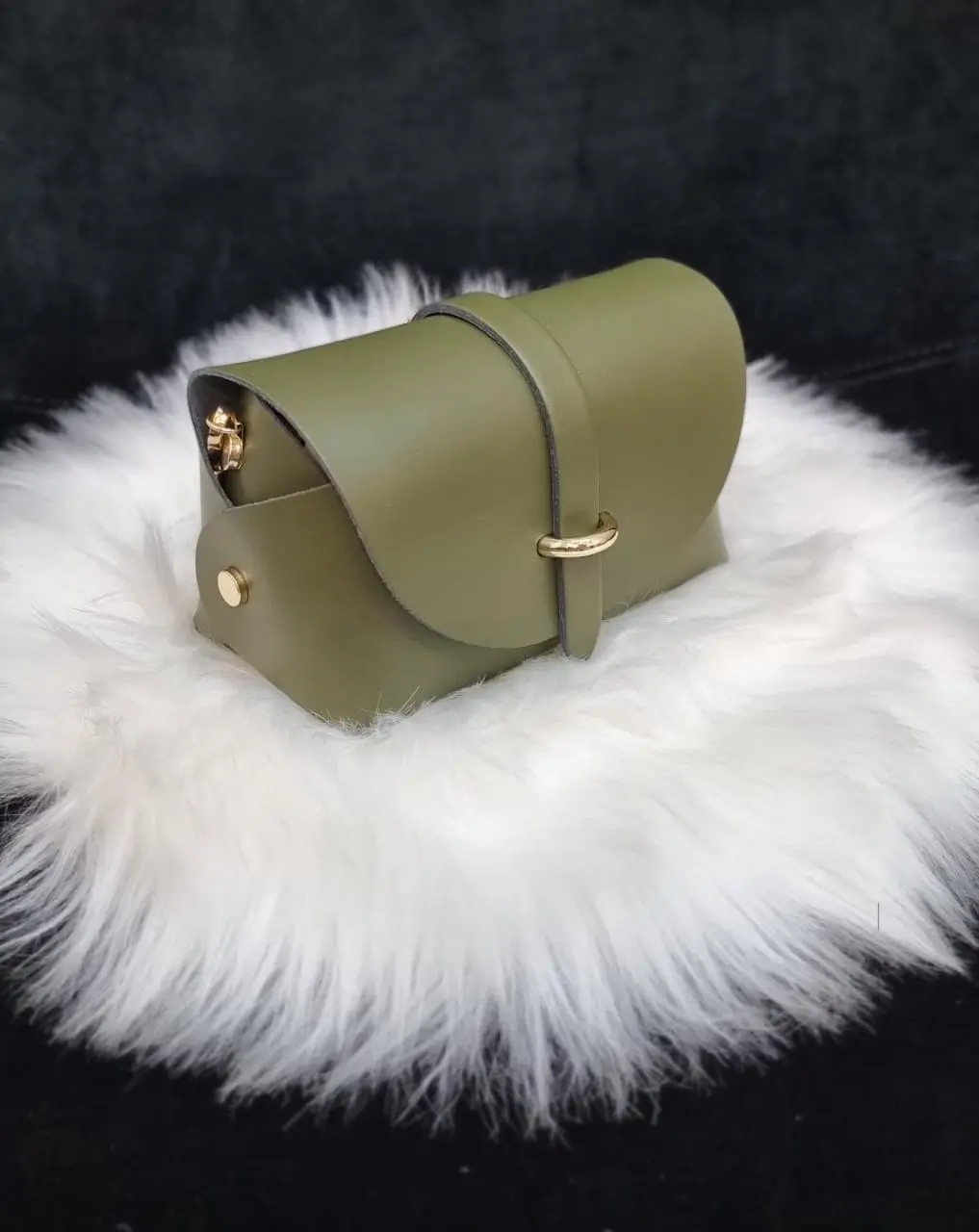 Cartera mini de cuero italiano - Imagen 2