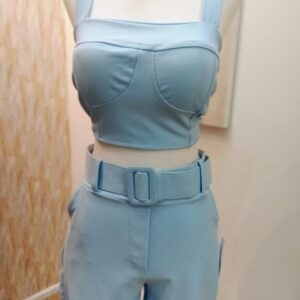Conjunto de Top y short con correa