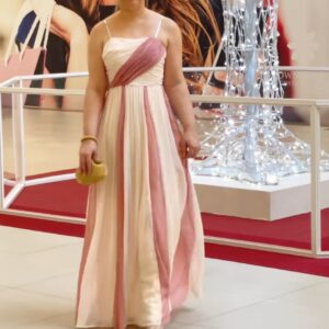 Vestido maxi con tirantes