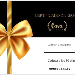 Certificados de Regalos