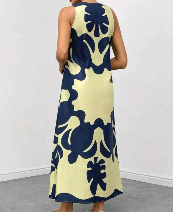 Midi dress estampado total - Imagen 2