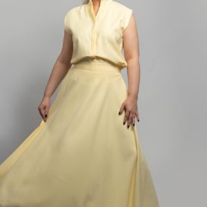 Set blusa y maxi falda LUMINA