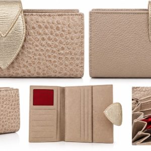 Cartera estilo sobre cuero
